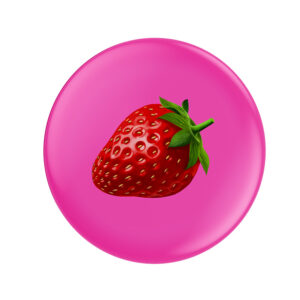 Pink strawberry