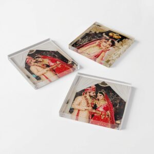 Custom Square Photo Coaster (Set)