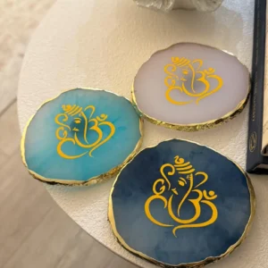 Custom Ganesha Agate Magnet